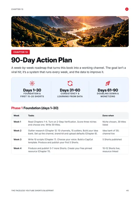 Page: 90-day plan